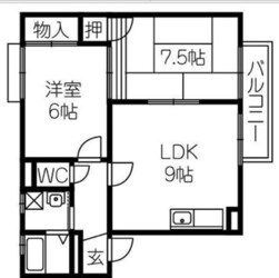 シャトレＫ　A棟の物件間取画像